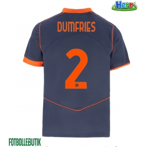 Inter Milan Denzel Dumfries #2 Tredje Tröja 2025-26 Kortärmad